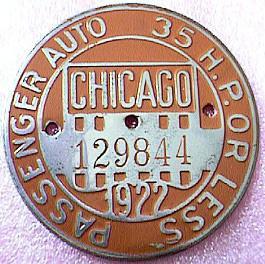 1922 Chicago Radiator Seal