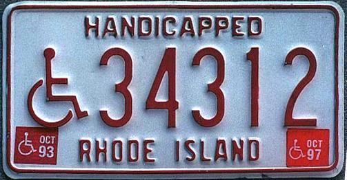 RI 97 handicapped