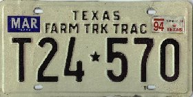 TX 94 Farm Truck Tractor