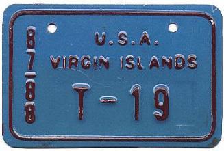 1987-88 VI Bicycle Plate 1