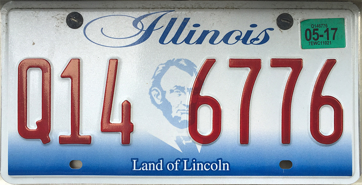 i have not receive license plate sticker renewal illinois