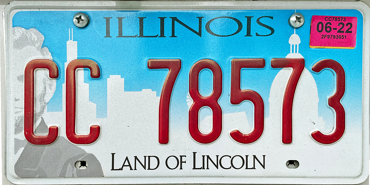 chicago license plate 2022
