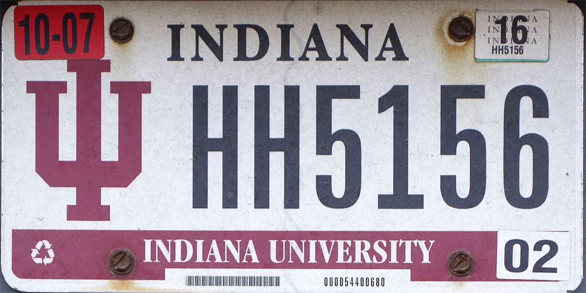 indiana motorcycle plates