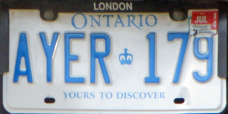 Driving with an expired license sticker can lead to a police pull over quickly. 